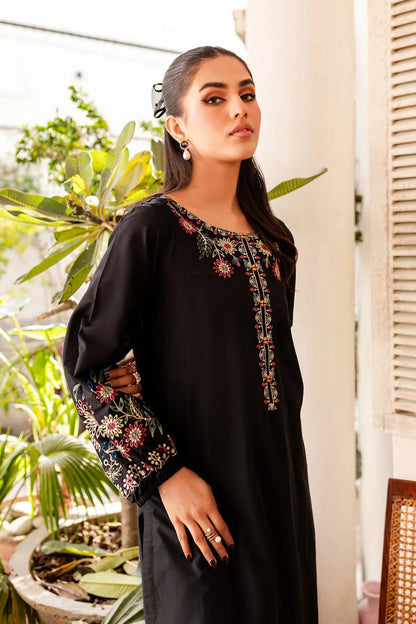 2PC LAWN EMBROIDERED SHIRT WITH LAWN EMBROIDERED TROUSER