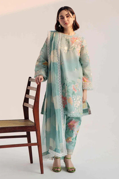 ZARA SHAH JAHAN - 3PC LAWN PRINTED SHIRT WITH PRINTED DUPATTA AND TROUSER