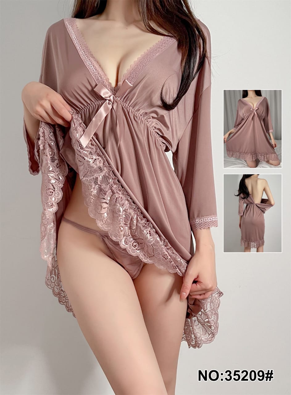 SILK LINGERIE TOP&UNDERWEAR EASY TO WEAR