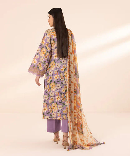 3 Piece - Embroidered Lawn Suit