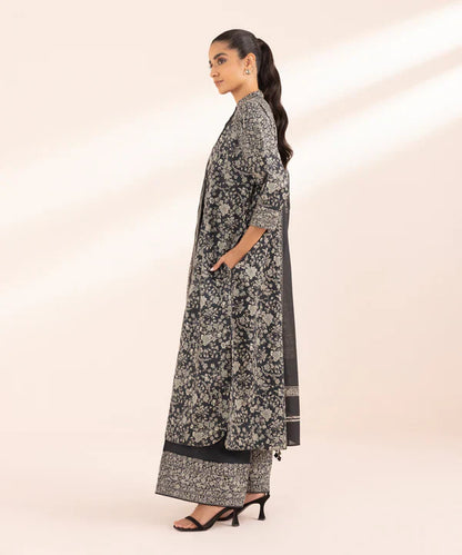 3 Piece - Printed Lawn Suit