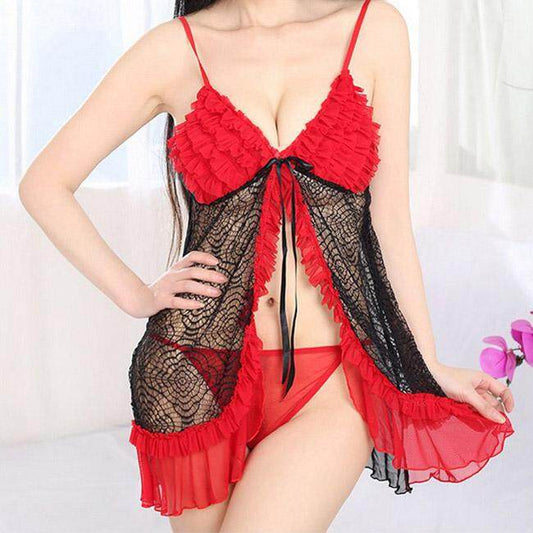 New Style Women’s Hot Lace Sheer Babydoll Lingerie