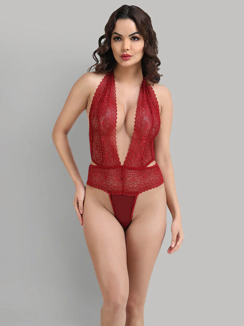 Overall Lace Exquisite Lingerie