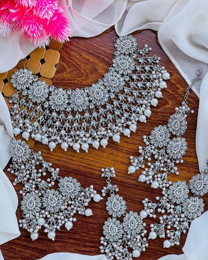 ZIRCONA BRIDAL NECKLACE SET