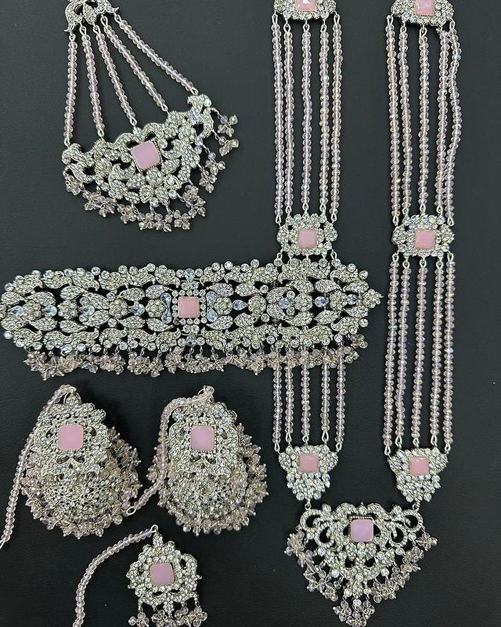 Fancy bridal jewellery set