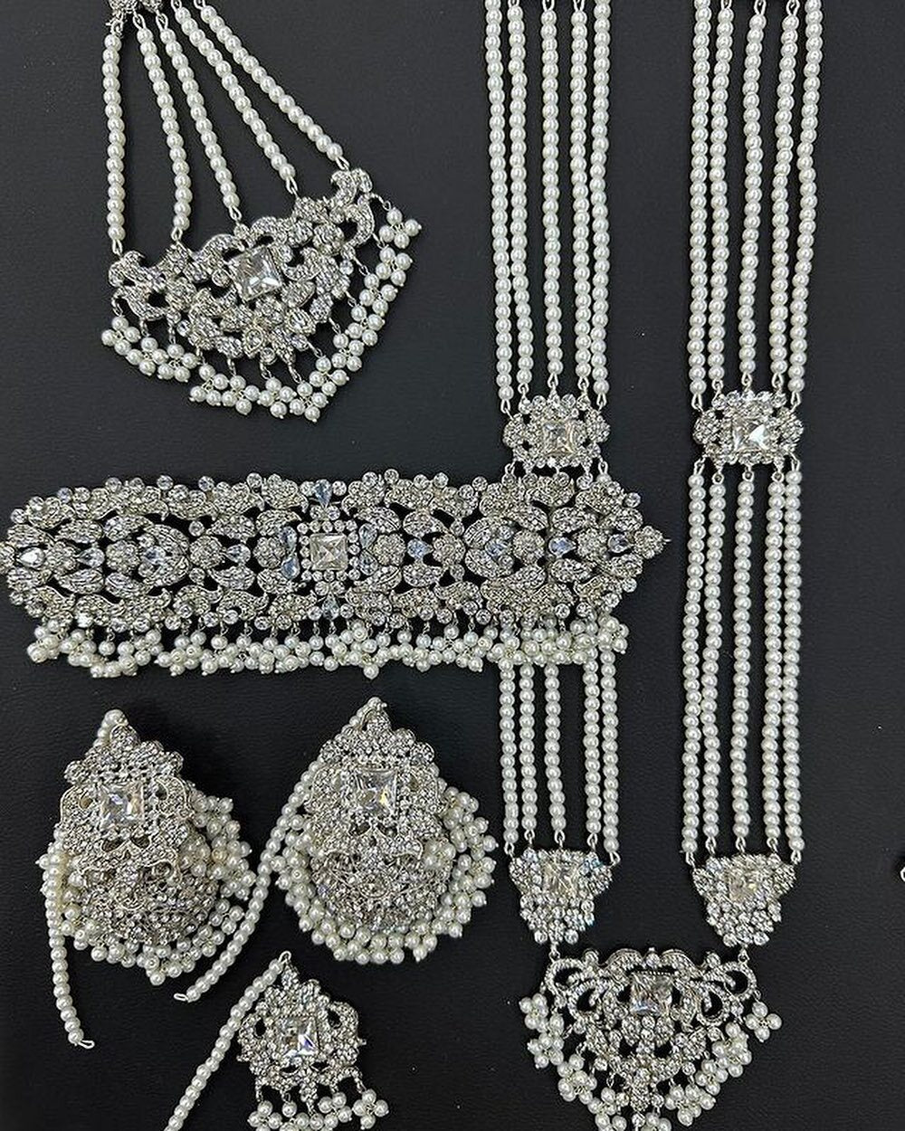 Fancy bridal jewellery set