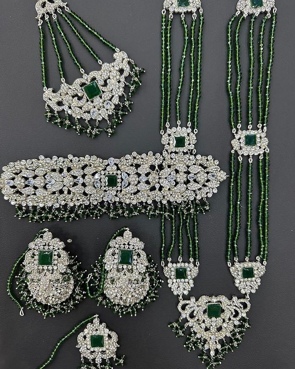 Fancy bridal jewellery set