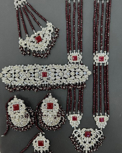 Fancy bridal jewellery set